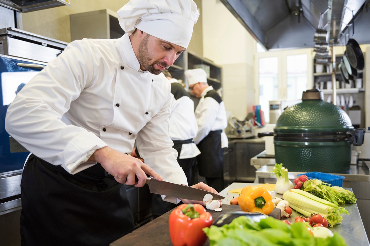 pics - 3 Chef preparing appetizers for a nonprofit charity fundraiser.