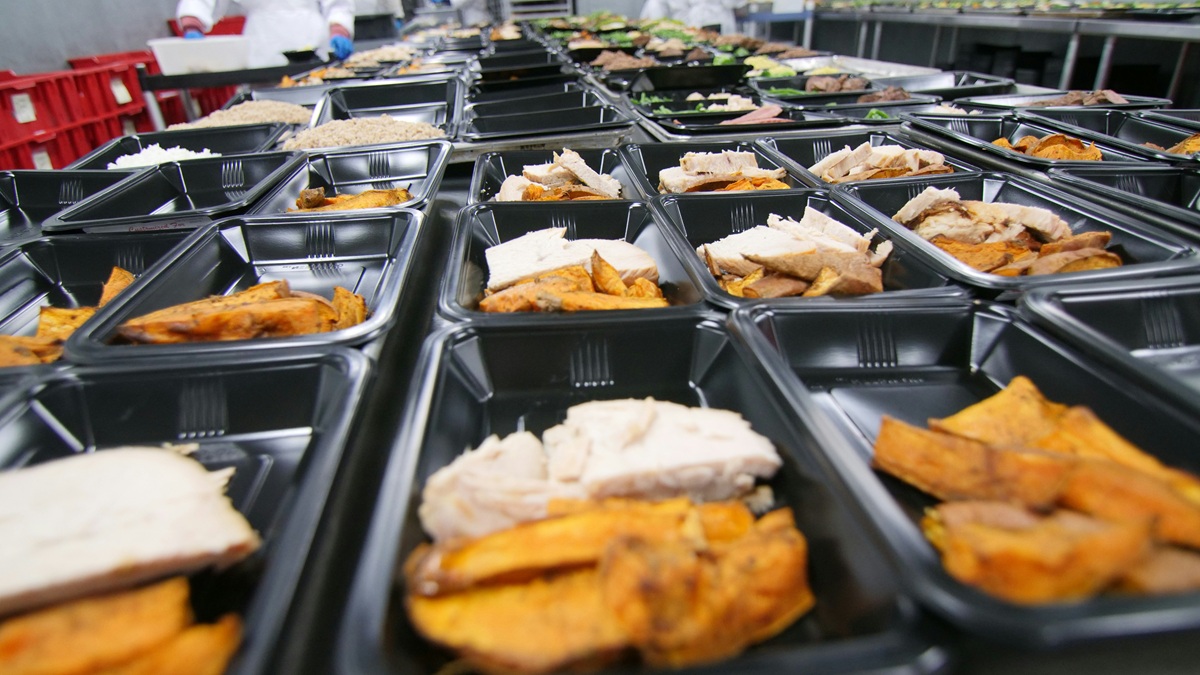 school sports day Catered lunch service at a school event